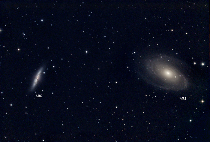 M81 and M82 - Galaxy pair