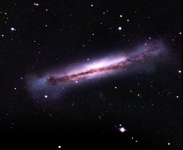 NGC3628 - The Hamburger Galaxy